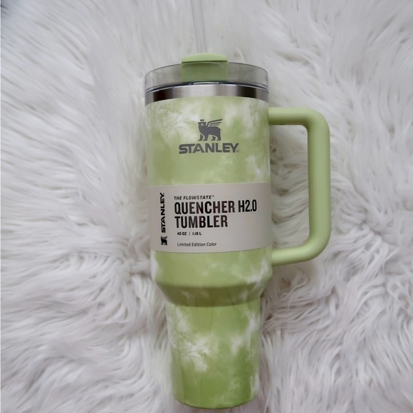 Stanley 40 oz. Adventure Quencher H2.O Flowstate Tumbler Citron Tie Dye - Picture 1 of 4